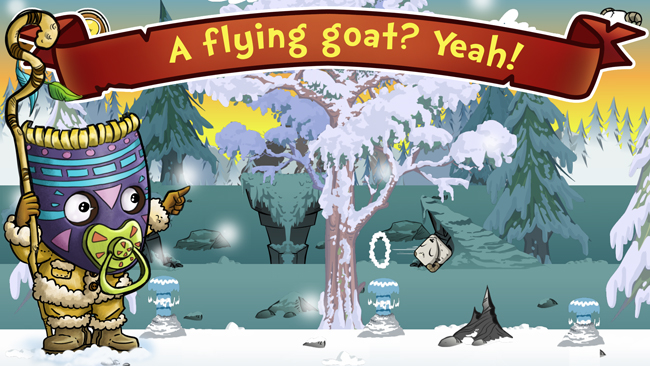 Oh my Goat pantalla del juego