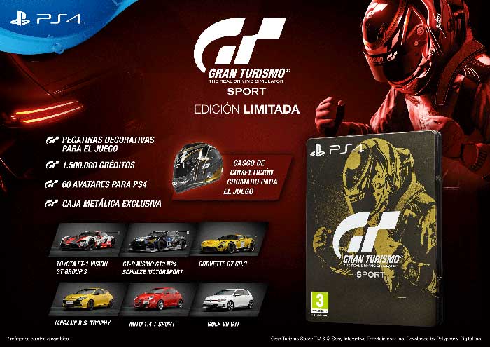 Gran Turismo Sport Edición Limitada