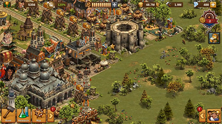 Forges of Empires: juego como Age of Empires para Android